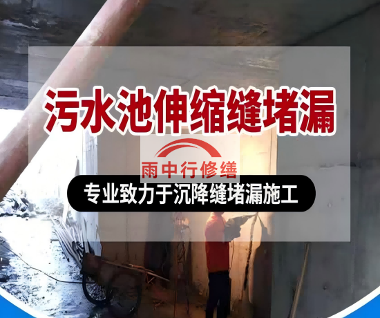 湖北污水池（沉淀池）堵漏案例